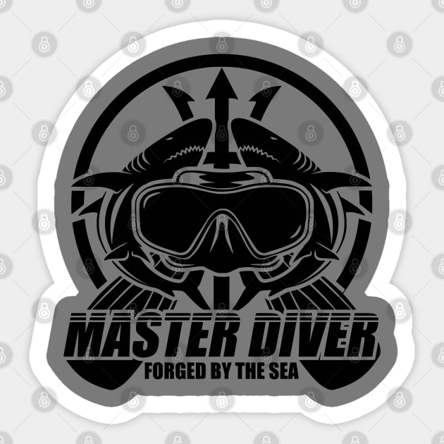 Master Diver Sticker by TCP